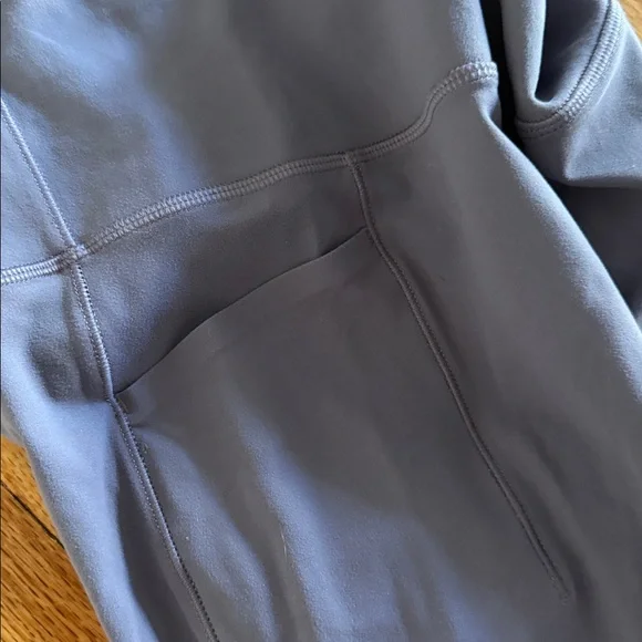 Athleta grey purple yoga pants - Picture 7 of 11